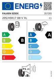 205/45R17 88V XL Falken e.ZIEX