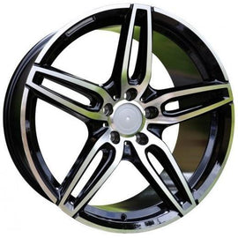 Replica for MERCEDES 552/6 Black Polish 17*8