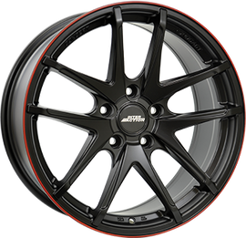 Inter Action Red Hot Dull Black 17*7