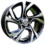 Replica for RENAULT 5297 Black Polish 16*6.5
