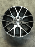 Replica for AUDI 135 Black Polish 18*8