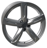 Replica for AUDI 583 Hyper Silver 18*8