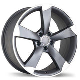 Replica for AUDI 661 Anthracite Polish 17*7.5