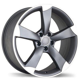 Replica for AUDI 661 Anthracite Polish 18*8 - D-elastikashop.gr