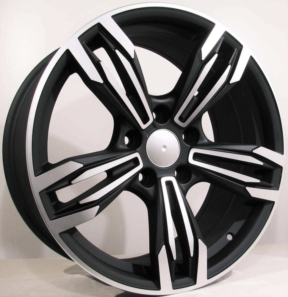 Replica for BMW 5456 Matt Black Polish 17*8 - D-elastikashop