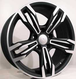 Replica for BMW 5456 Matt Black Polish 17*8 - D-elastikashop