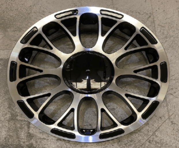 Replica for FIAT 606 Black Polish 16*6.5 - D-elastikashop