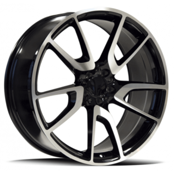 Replica for MERCEDES 10483 Black Poilish 18*8.5 - D-elastikashop