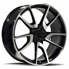 Replica for MERCEDES 10483 Black Poilish 18*8.5 - D-elastikashop