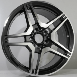 Replica for MERCEDES 552/3 Black Polish 18*8 - D-elastikashop