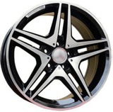 Replica for MERCEDES 552/4 Black Polish 19*9.5