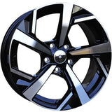 Replica for NISSAN 547 Black Polish 17*7.5