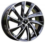 Replica for SKODA 5290 Black Polish 17*7.5