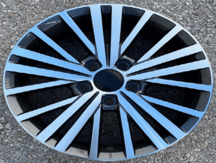 Replica for VW 1219 Black Polish 16*6.5 - D-elastikashop