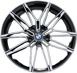 Replica for BMW 078 Black Polish 18*8
