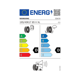 195/45R17 85V Nankang AR-1 SEMI SLICK