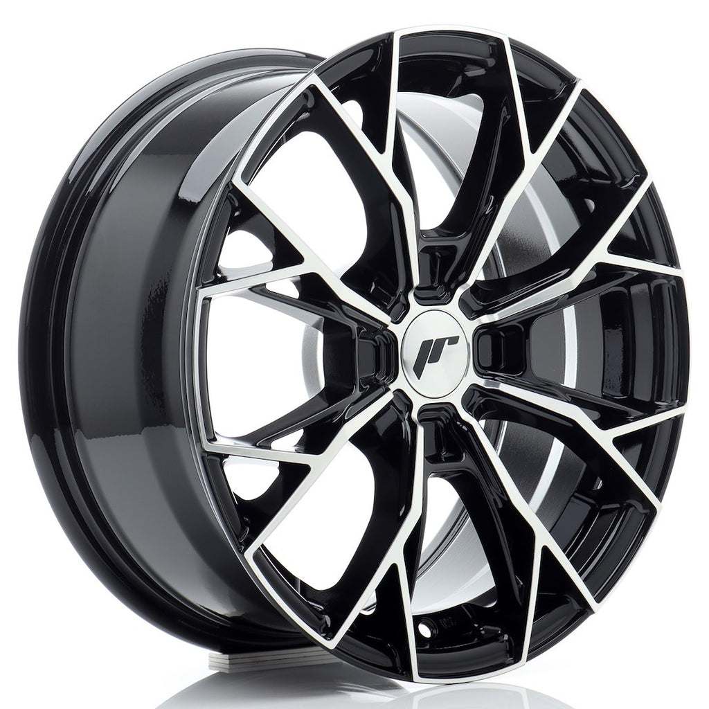 Japan Racing Wheels JR49 Gloss Black Machined Face 16*7