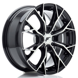 Japan Racing Wheels JR49 Gloss Black Machined Face 16*7