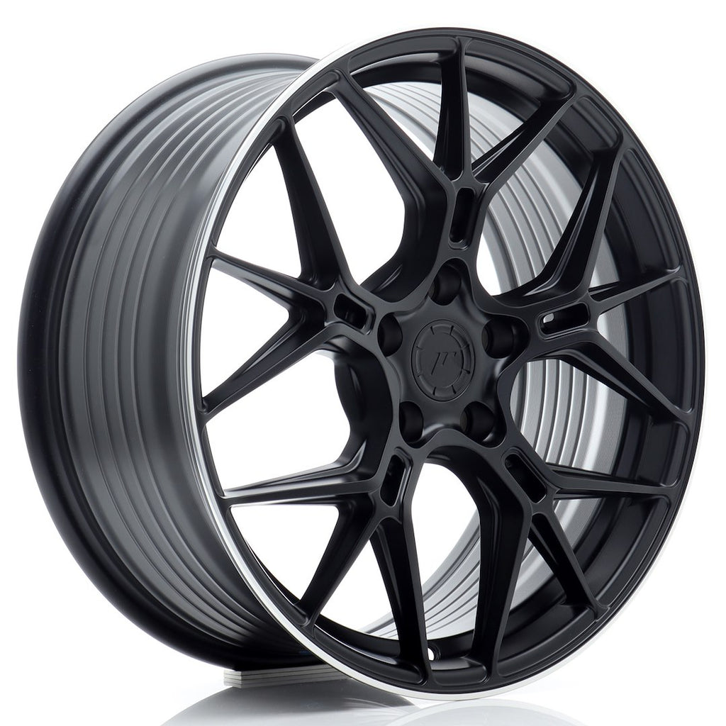 Japan Racing Wheels JR51 Satin Black Machined Lip 18*8