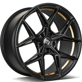 79Wheels SCF-B MATT BLACK GOLD BARELL 18*8