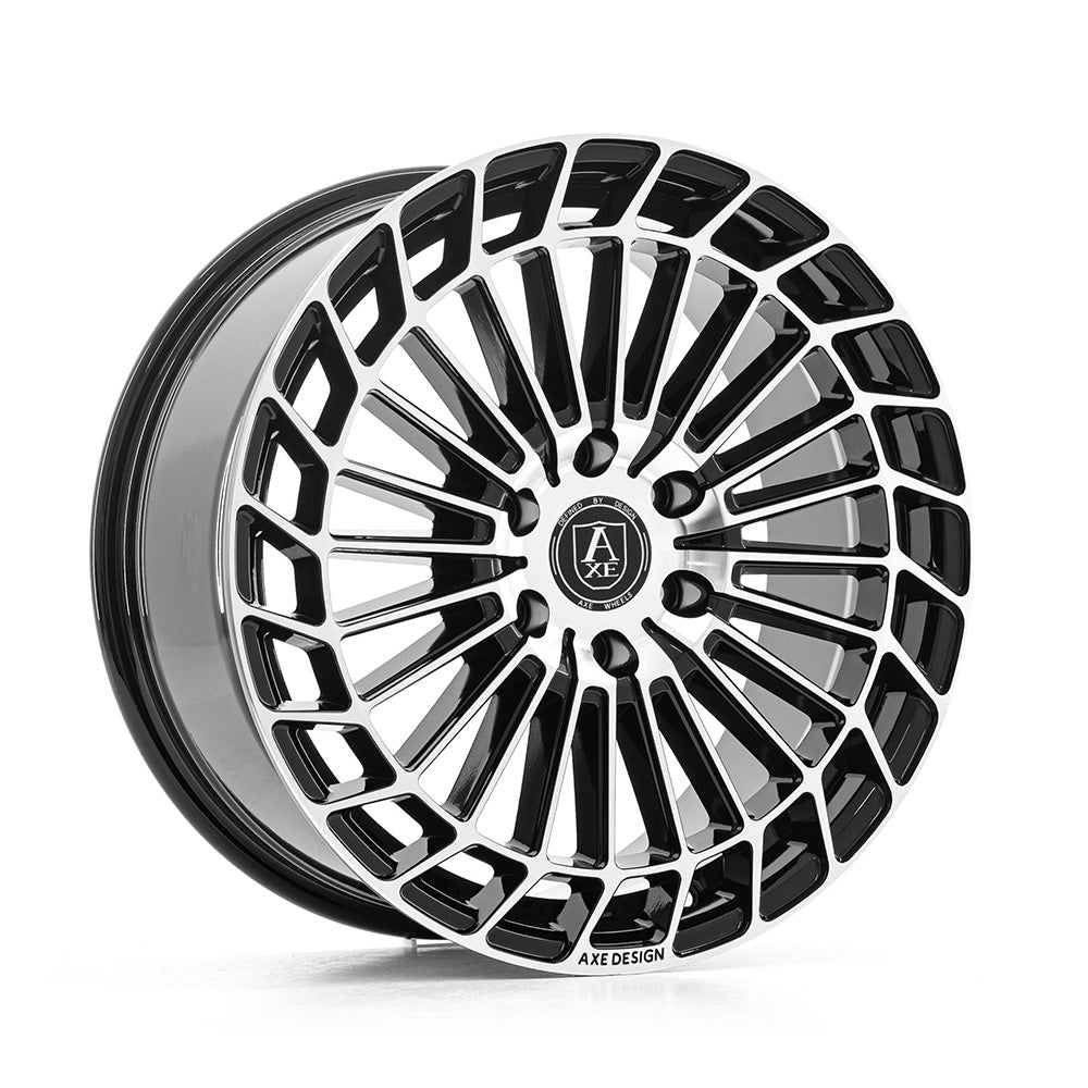 AXE WHEELS EX45 BLACK POLISHED 18*8