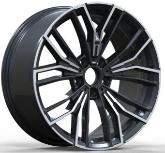Replica for BMW 5964 Black Polish 20*8