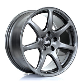 Bola Wheels B7 Gloss Gun Metal 18*8.5