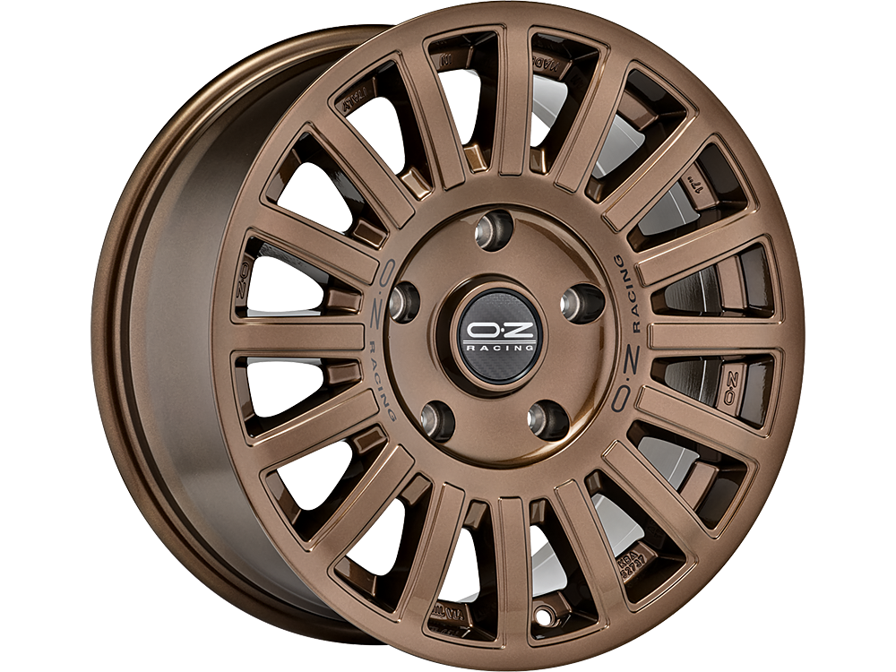 OZ Rally Raid 17*8 Gloss Bronze