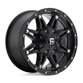 Fuel 1PC D531 Hostage Matt Black 17x8.5 4X4