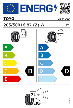 205/50R16 87W Toyo R888R SEMI SLICK