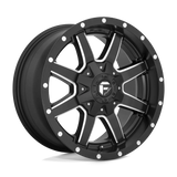 Fuel 1PC D538 Maverick Matt Black Milled 18x8 4X4