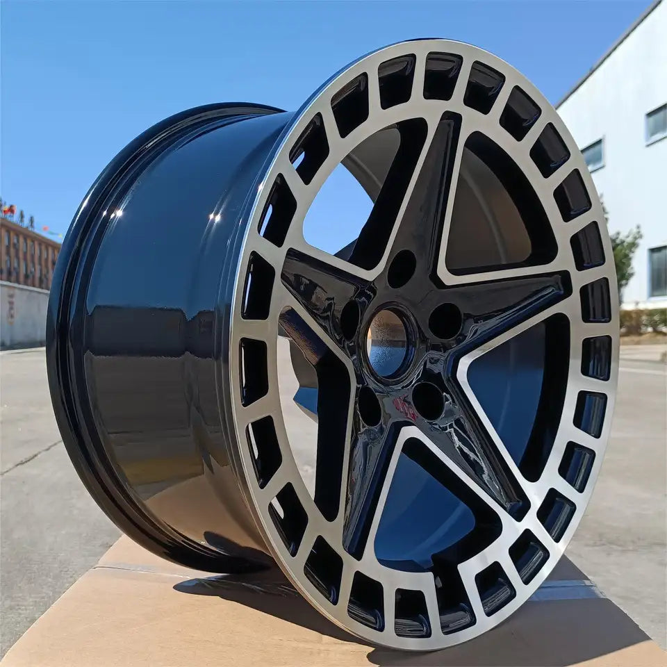 Replica 4x4 5094 Black Polish 17*9