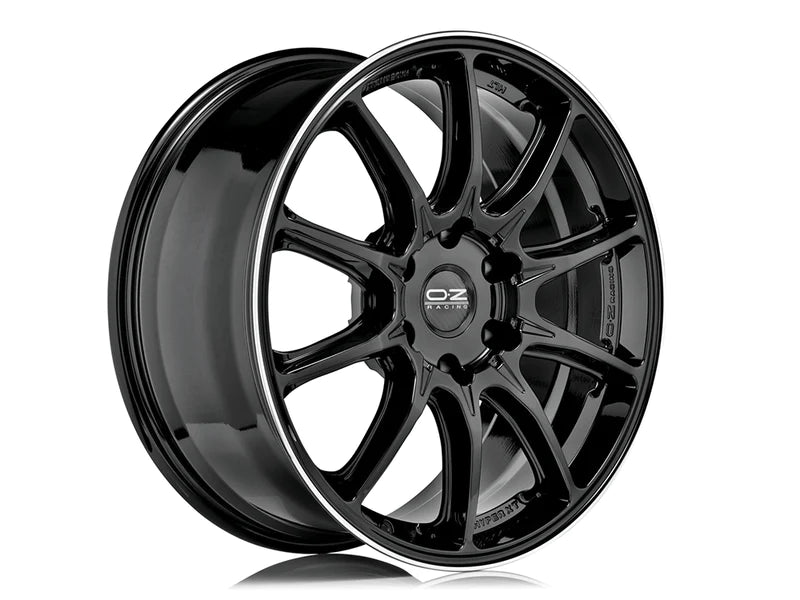 OZ HyperXT HLT OffRoad 20*9 Gloss Black Diamond Lip