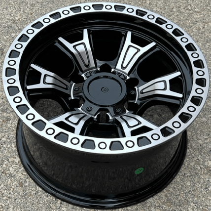 Replica for 4x4 IWX21 Black Polished 15*8