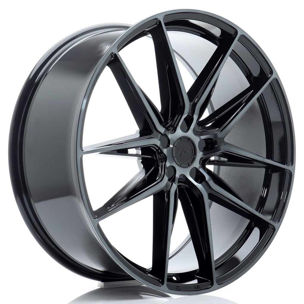 Japan Racing Wheels JR44 Black Machined w/ Tinted Face 22*10