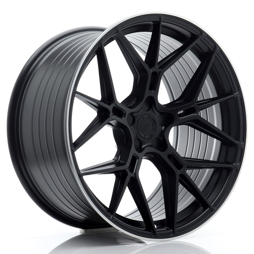 Japan Racing Wheels JR51 Satin Black w/ Machined Lip 20*10.5