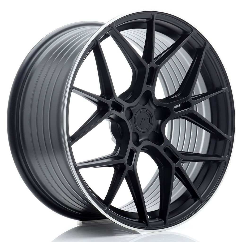 Japan Racing Wheels JR51 Satin Black w/ Machined Lip 20*10