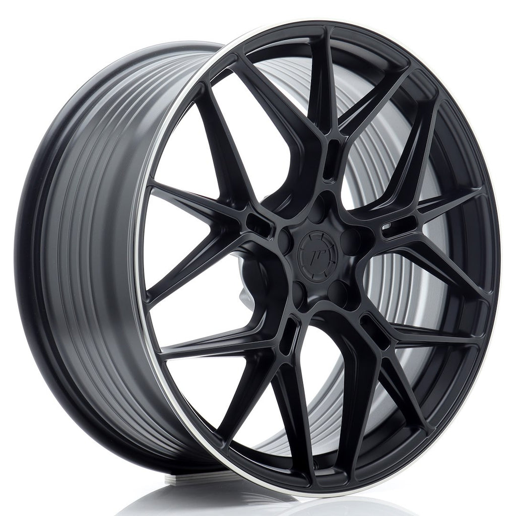 Japan Racing Wheels JR51 Satin Black w/ Machined Lip  20*8.5