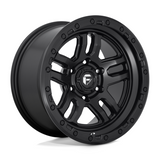Fuel 1PC D700 Αmmo Matt Black 17x9 4X4