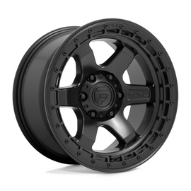 Fuel 1PC D750 Block Matt Black 18x9 4X4