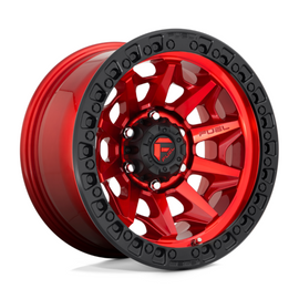 Fuel 1PC D695 Covert Candy Red Black Bead Ring 17x9 4X4