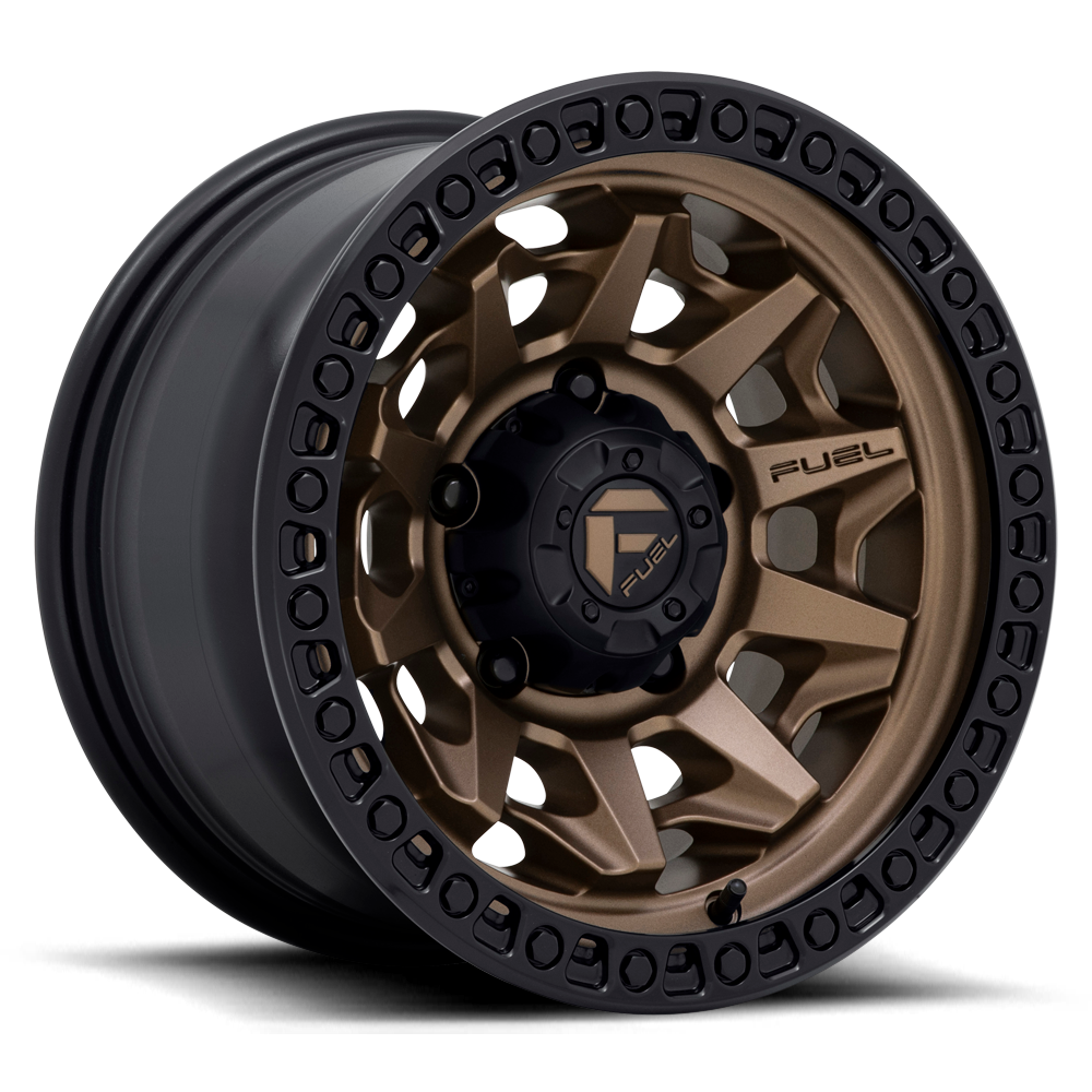 Fuel 1PC D696 Covert Matt Bronze Black Bead Ring 15x8 4X4