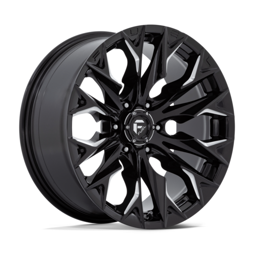 Fuel 1PC D803 Flame Gloss Black Milled 20x10 4X4