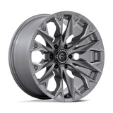 Fuel 1PC D805 Flame Platinum Silver 22x12 4X4