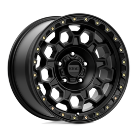 KMC KM545 Trek Satin Black 17x8 4X4