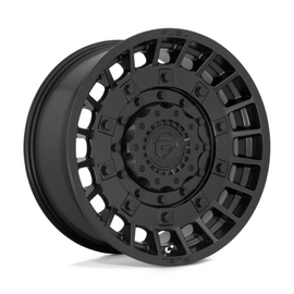 Fuel 1PC D723 Militia Matt Black Double Dark Tint Machined 20x10 4X4