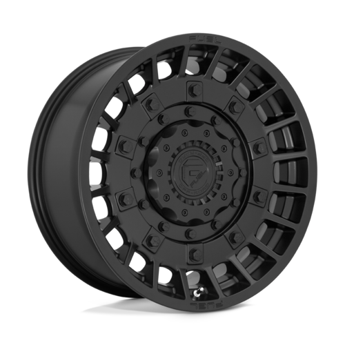 Fuel 1PC D723 Militia Matt Black Double Dark Tint Machined 20x9 4X4