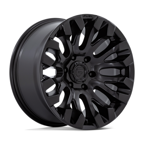 Fuel 1PC D831 Quake Black Blackout 20x9 4X4