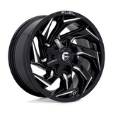 Fuel 1PC D753 Reaction Gloss Black Milled 20x9 4X4