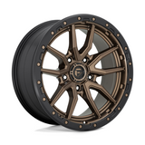 Fuel 1PC D681 Rebel Matt Bronze Black Bead Ring 17x9 4X4